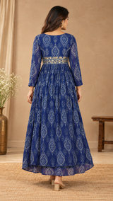 Neelzari Georgette Gown