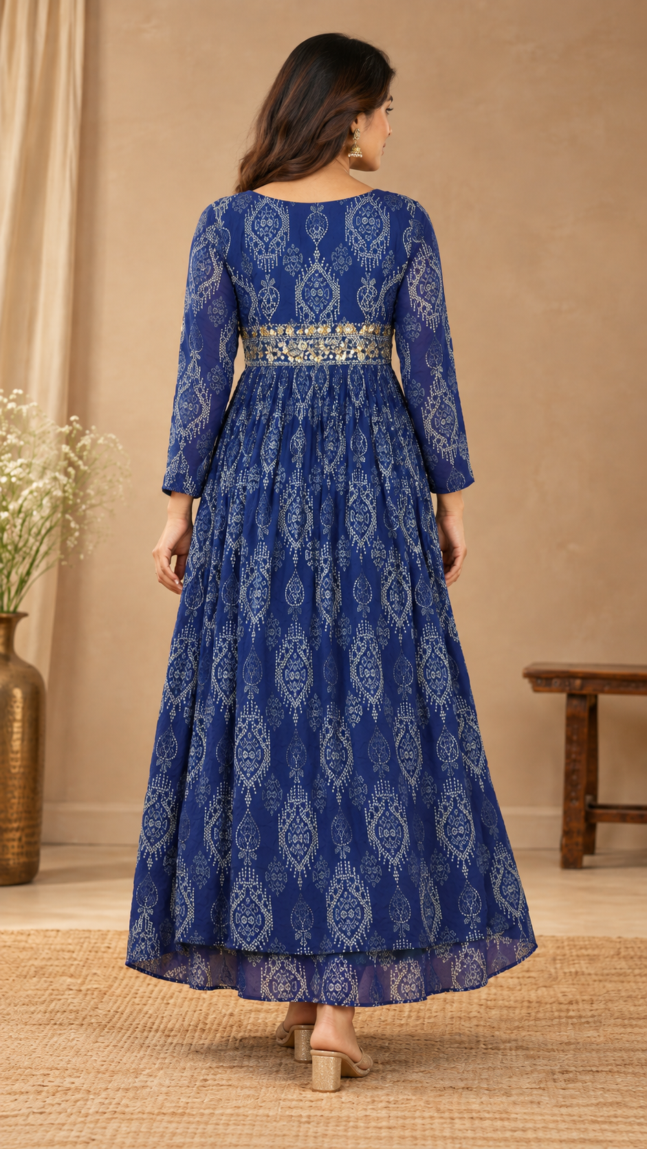 Neelzari Georgette Gown
