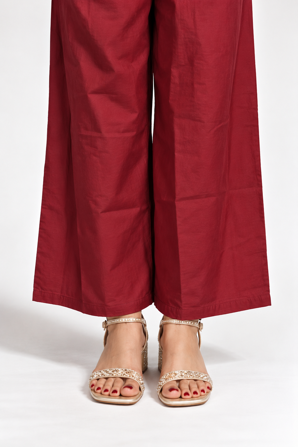 Mehrang Maroon Anarkali Suit Set