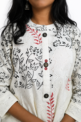 Naqsh Khadi Kurta Set