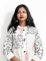 Naqsh Khadi Kurta Set
