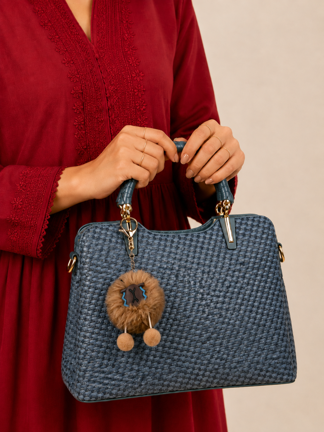 Silvermist Handbag