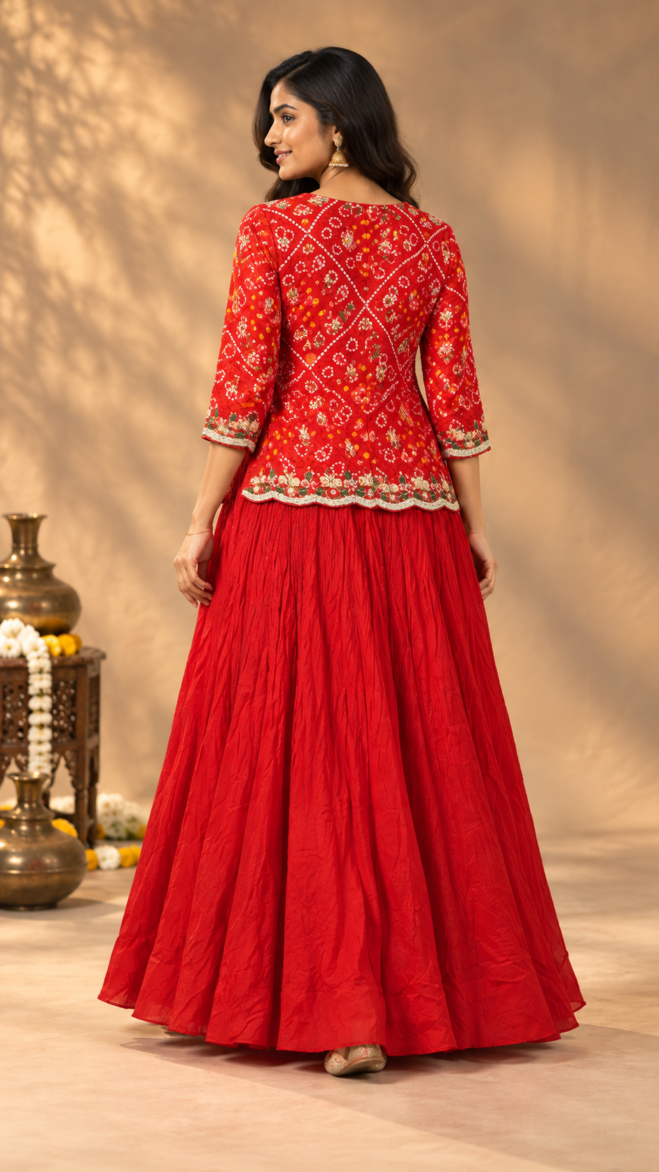 Laalima Chinon Anarkali Gown