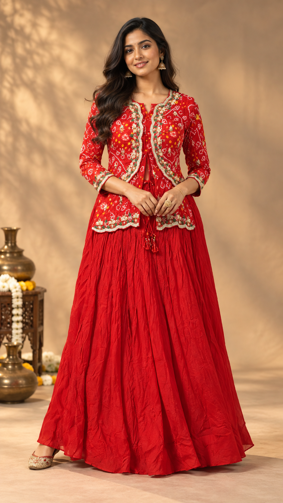 Laalima Chinon Anarkali Gown