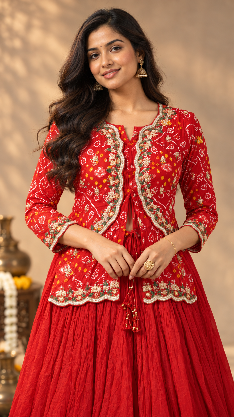 Laalima Chinon Anarkali Gown