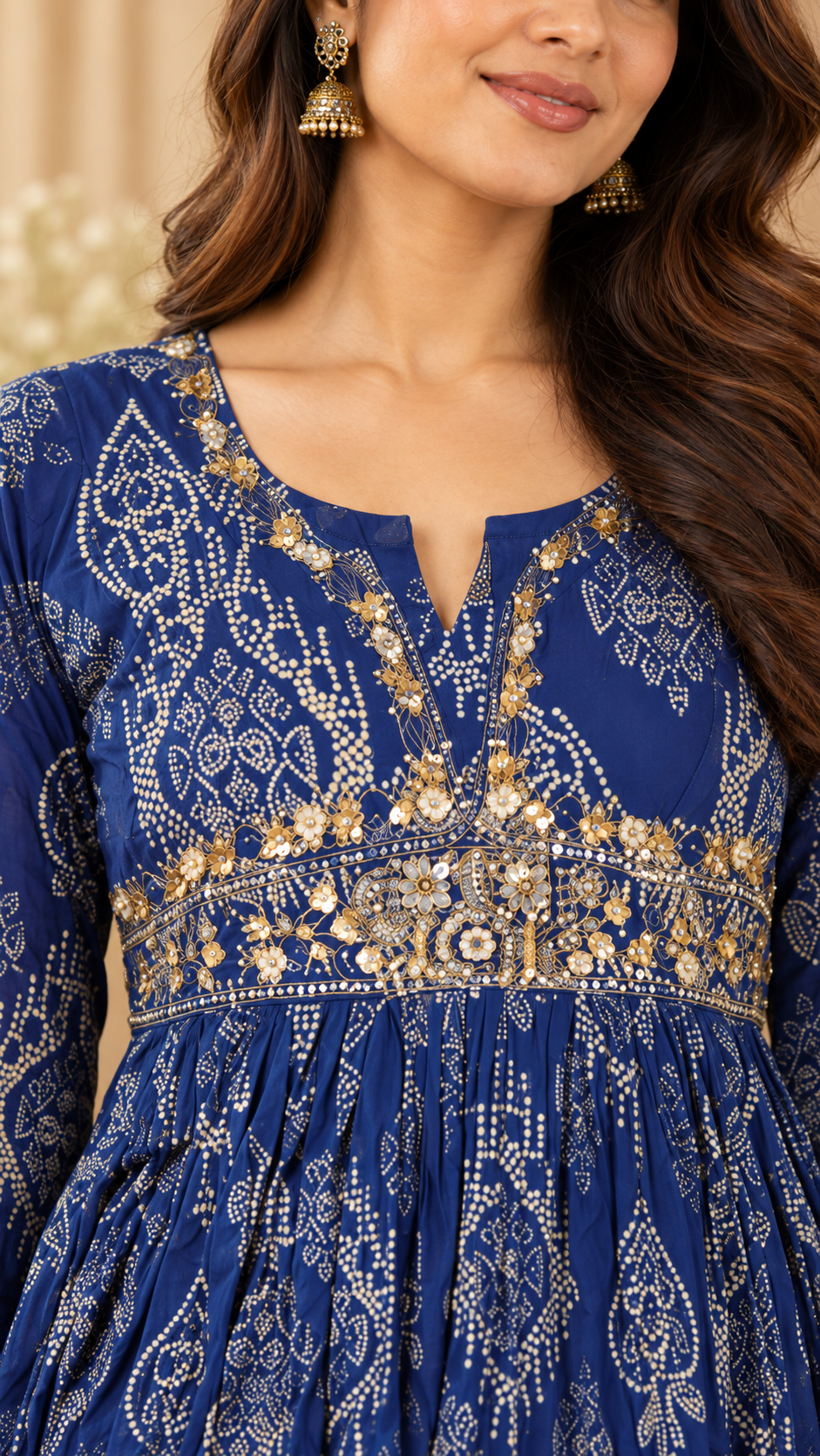 Neelzari Georgette Gown