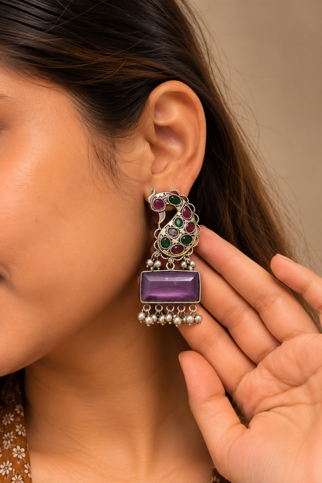 Vaidehi Multicolour Drop Earrings